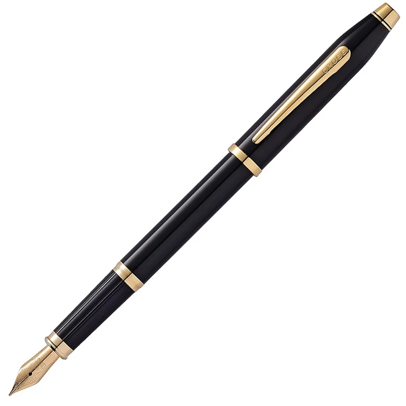 CROSS DOLMA KALEM CENTURY II SİYAH LAKE GOLD M UÇ 419-1MF