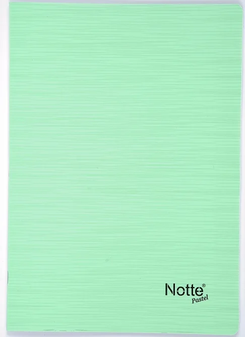 NOTTE DEFTER A4 PASTEL PP 80 YP ÇİZGİLİ  10-337