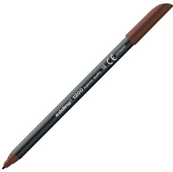 EDDING GRAFİK KALEMİ E-1200 KOYU KAHVERENGİ