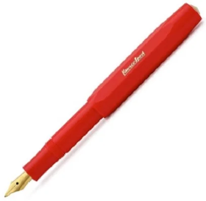 KAWECO DOLMA KALEM KLASİK SPORT KIRMIZI M UÇ 10001147