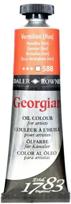 DALER ROWNEY YAĞLI BOYA GEORGIAN GOC SERİSİ 38 ML VERMILION (HUE) 111014588