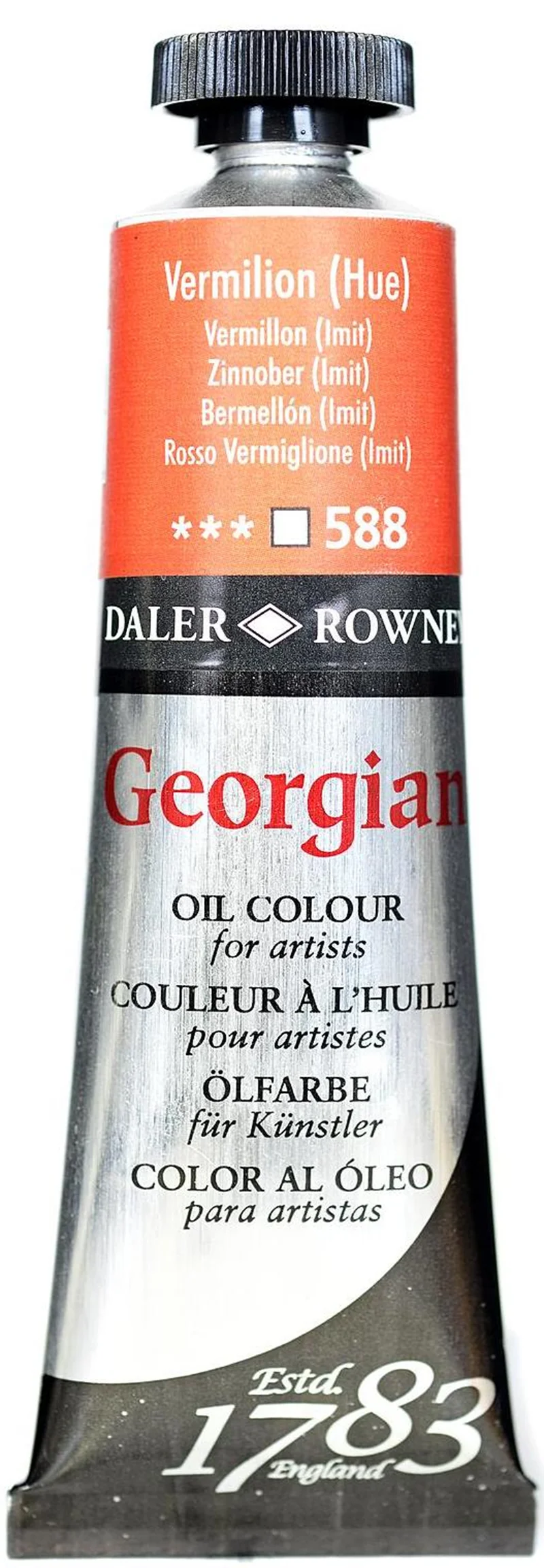 DALER ROWNEY YAĞLI BOYA GEORGIAN GOC SERİSİ 38 ML VERMILION (HUE) 111014588