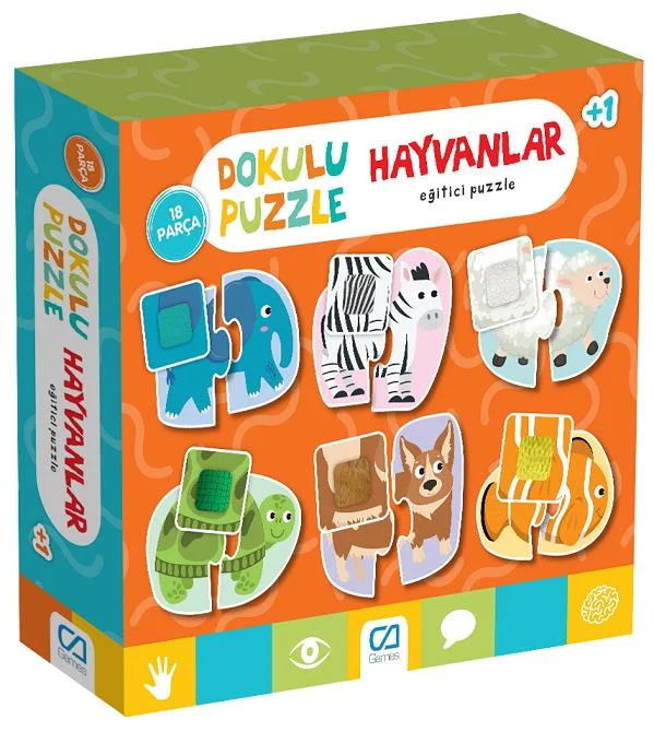 CA GAMES PUZZLE DOKULU HAYVANLAR 5126