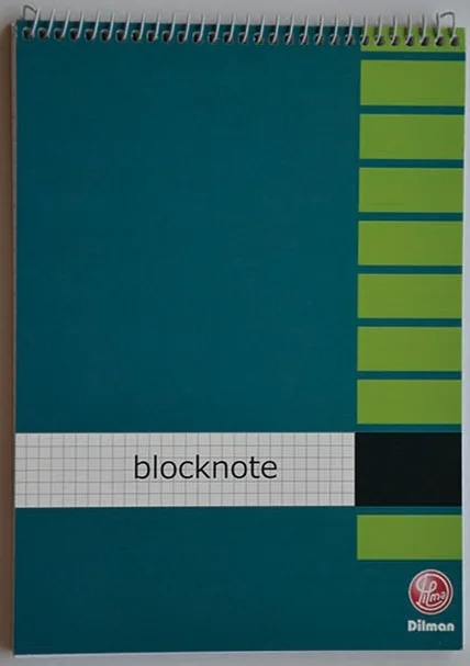 DİLMAN BLOKNOT SPİRALLİ KARTON KAPAK A4 40 YP DÜZ 2218