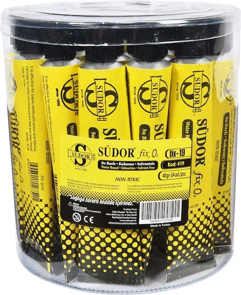 SÜDOR YAPIŞTIRICI FIX SU BAZLI NO: 9 40gr SD419