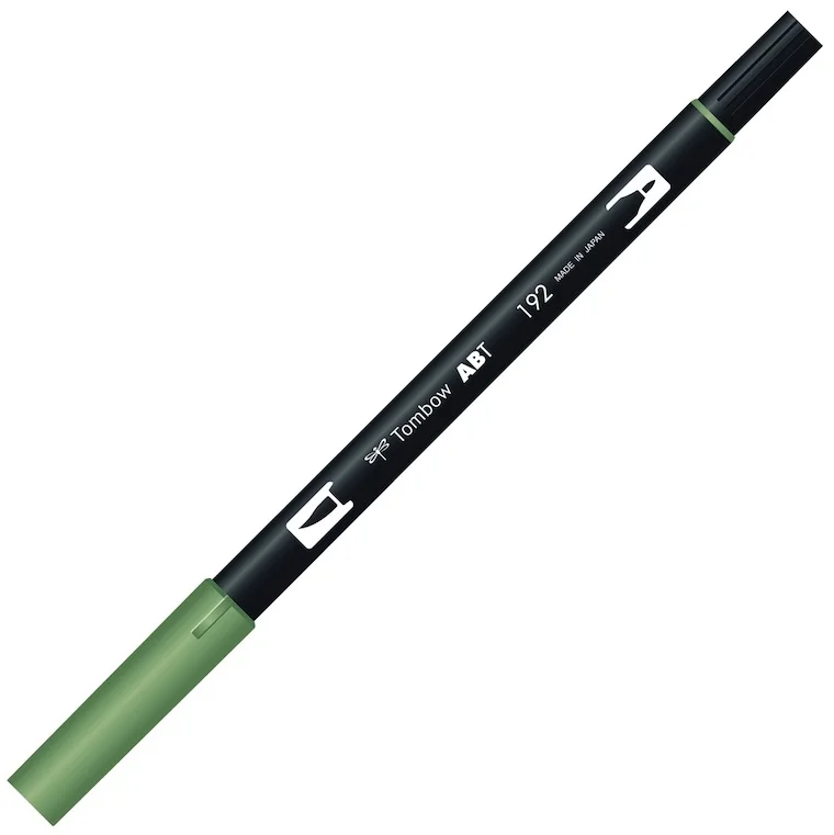 TOMBOW AB-T DUAL BRUSH PEN GRAFİK KALEMİ ASPARAGUS (192) T-AB-T 192