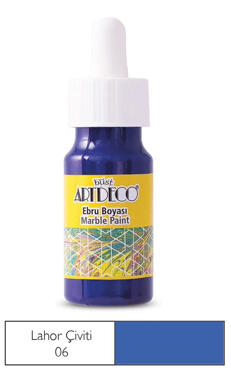 ARTDECO EBRU BOYASI 30 ML (DAMLALIKLI) LAHOR ÇİVİTİ Y-016B -06