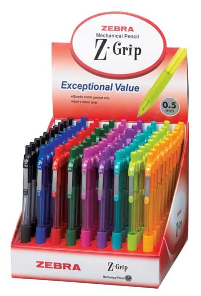 ZEBRA VERSATİL KALEM Z-GRIP 0,5 STAND 90 LI COL-90DP