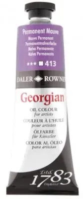 DALER ROWNEY YAĞLI BOYA GEORGIAN GOC SERİSİ 38 ML PERMANENT MAUVE 111014413