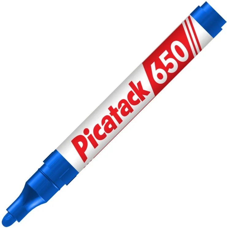 PICATACK PERMANENT MARKER 650 YUVARLAK UÇ MAVİ KX020B