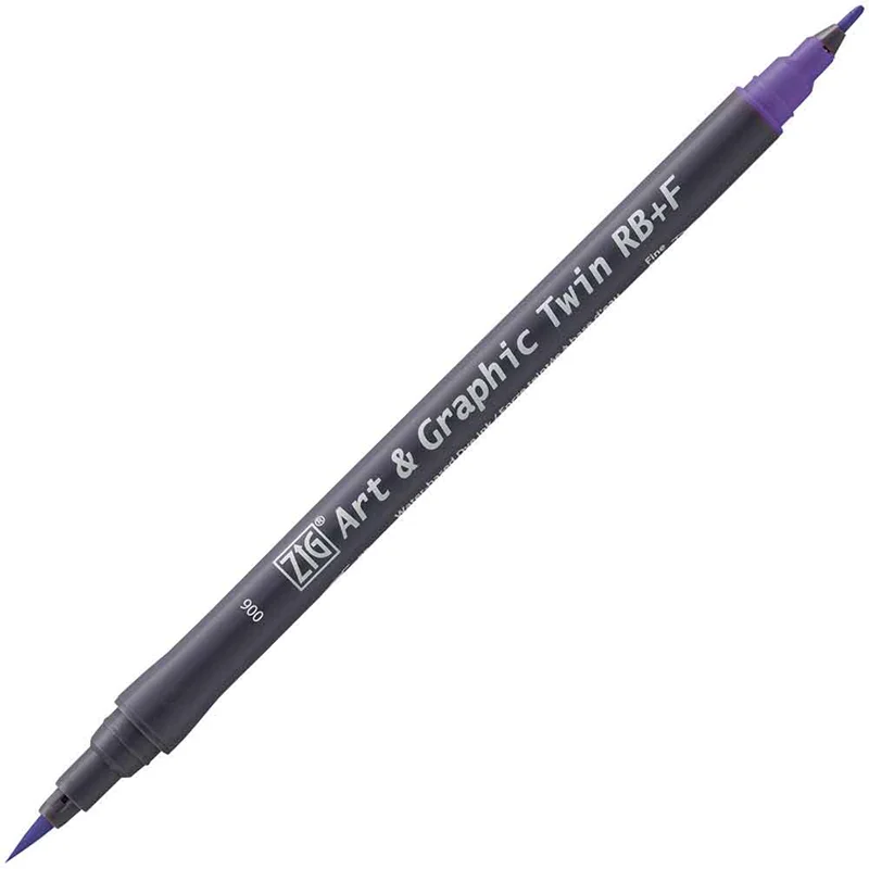ZIG ART&amp;GRAPHIC TWIN RB TUT-95 6 VIOLET