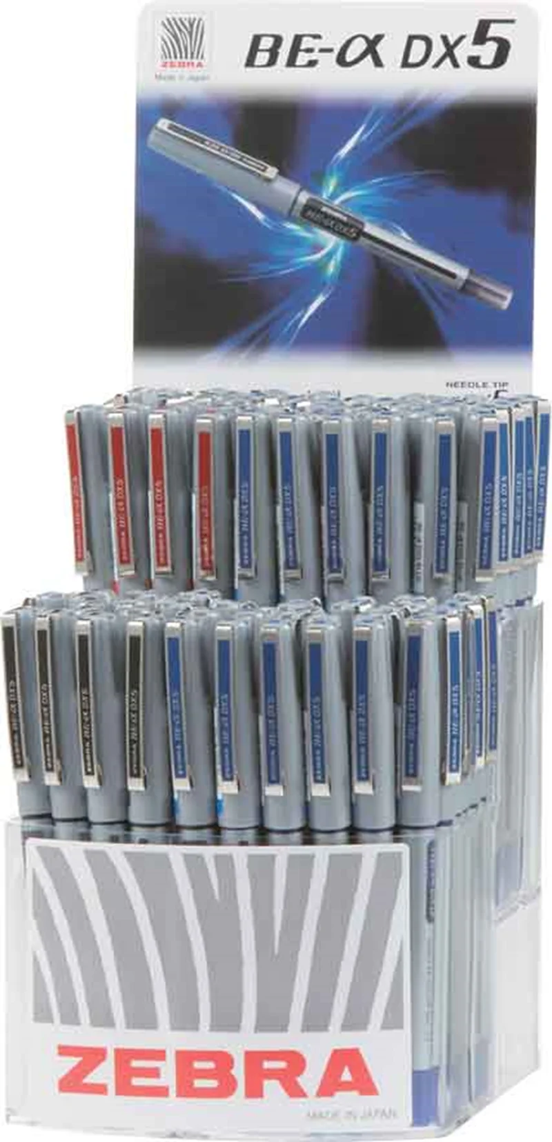 ZEBRA ROLLER KALEM İĞNE UÇLU DX5 0.5 DISPLAY 60 LI DX5-60DP-C