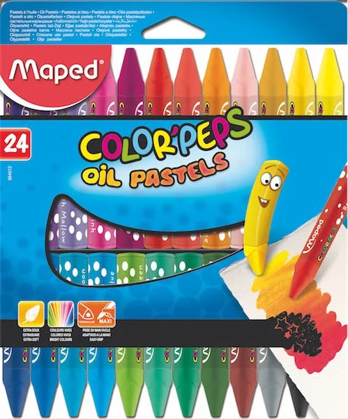 MAPED PASTEL BOYA COLOR PEP'S YAĞLI 24 LÜ 864012
