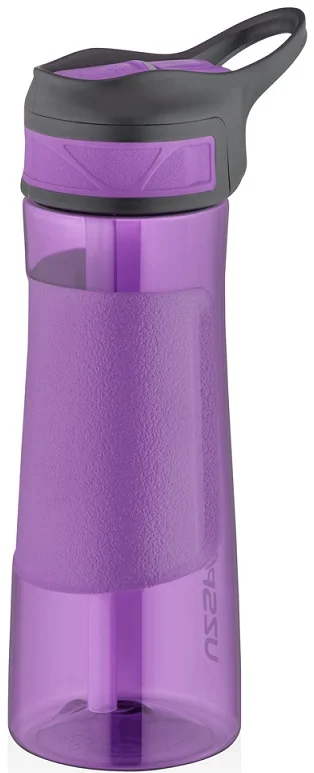 UZSPACE MATARA TRITAN PİPETLİ 9002 670 ML MOR