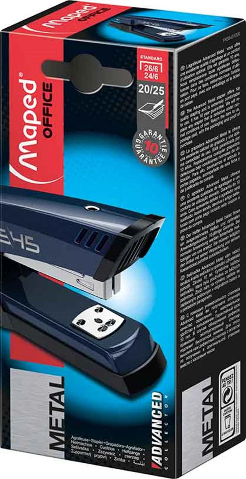 MAPED ZIMBA MAKİNESİ 24/6 ADVANCED MAVİ 354512