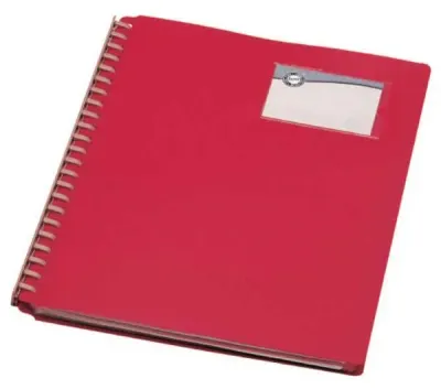 SERVE SUNUM DOSYASI HALKALI MEKANİZMA 20 Lİ KIRMIZI SV-6620-KRM