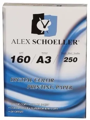 ALEX FOTOKOPİ KAĞIDI A3 160 GR 250 Lİ ALX-850