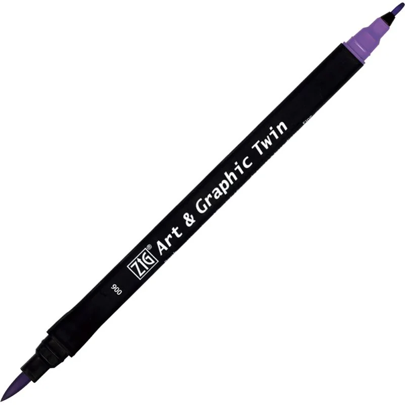 ZIG ART&amp;GRAPHIC TWIN TUT-80 006 VIOLET