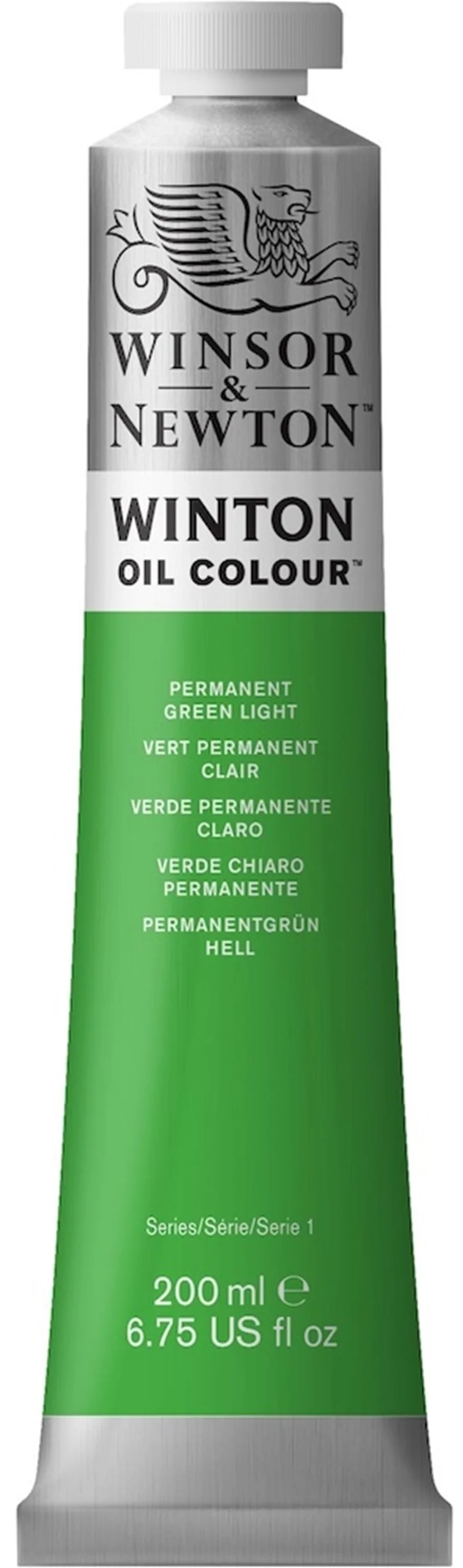 W&amp;N YAĞLI BOYA WINTON 200 ML PERMANENT GREEN LIGHT 483 (48) WN-1437483
