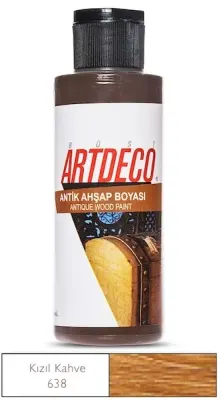 ARTDECO ANTİK ESKİTME BOYASI 140 ML KIZIL KAHVE Y-026R-638