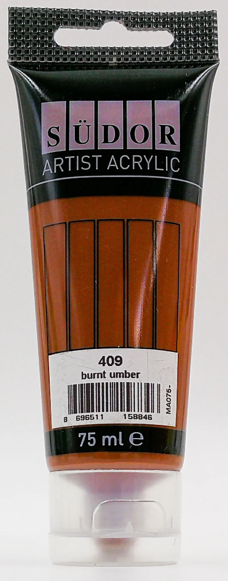 SÜDOR AKRİLİK BOYA TÜP 75 ML YANIK AMBER 409