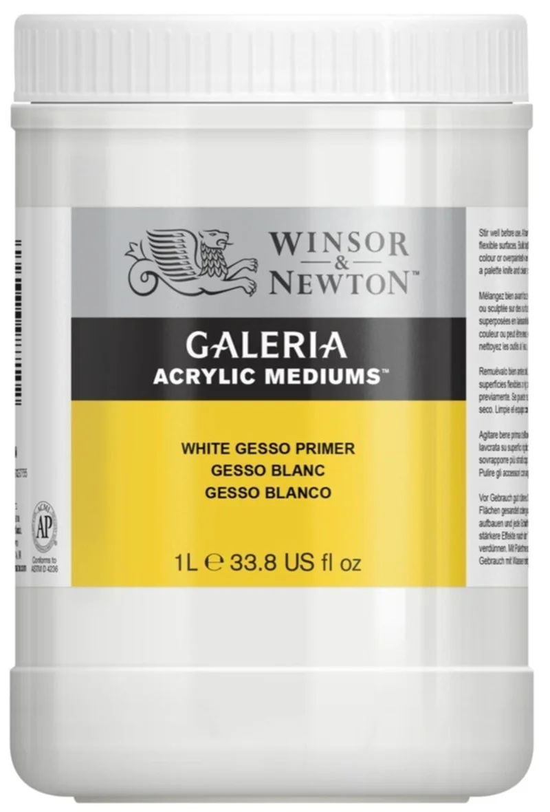 W&N YARDIMCI MALZEME GALERIA GESSO PRIMER (GESSO ASTAR) 1 LT WN-3054948