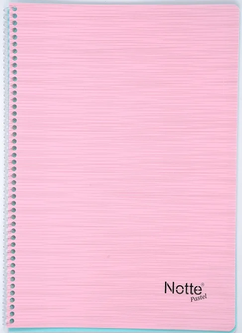 NOTTE DEFTER A4 PASTEL SPR. PP 100YP. KAR. 60-338