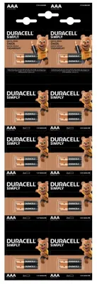 DURACELL PİL 20 Lİ AAA KALEM KARTELA (2x10)