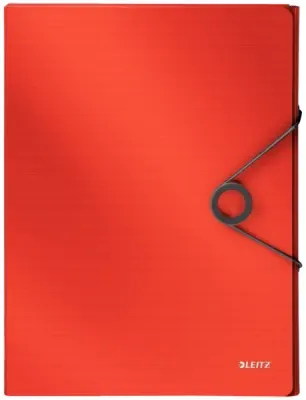 LEITZ LASTİKLİ DOSYA SOLID KALIN L-4568 KIRMIZI