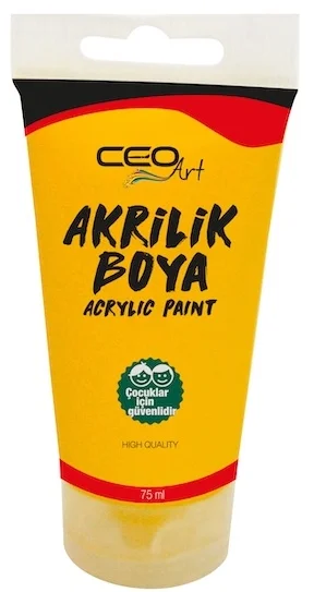 PASİF CEO ART AKRİLİK BOYA 75ML YELLOW OCRE AB0020