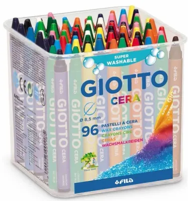 GIOTTO MUM BOYA CERA 96 LI POT OKULSETİ 523600