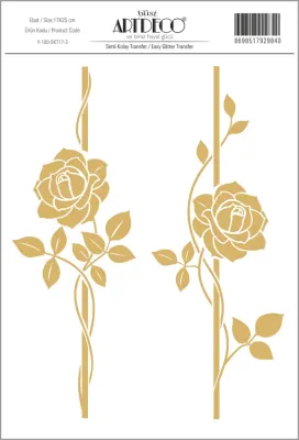 ARTDECO KOLAY TRANSFER SİMLİ 17x25 CM NO:3 Y-100-SKT17-3