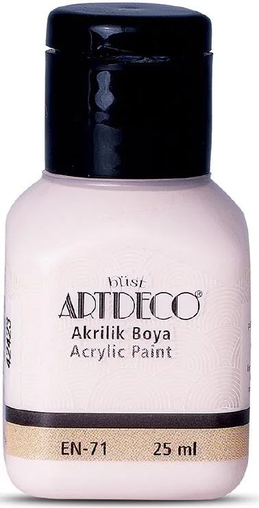 ARTDECO AKRİLİK BOYA 25 ML PUDRA Y-070A-3009
