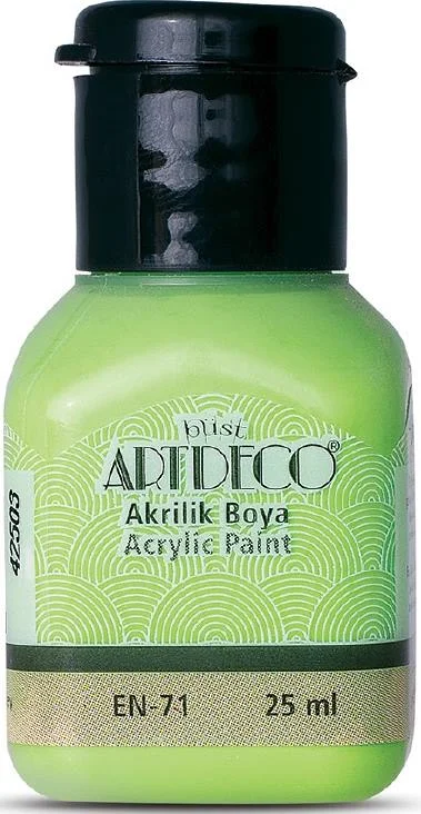 ARTDECO AKRİLİK BOYA 25 ML LİMON YEŞİLİ Y-070A-3666