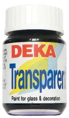 DEKA CAM BOYASI TRANSPARENT 25 ML BRAUN 84 DK-02284