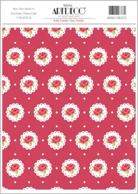 ARTDECO KOLAY TRANSFER 25x35 CM NO:74 Y-100-KT25-74