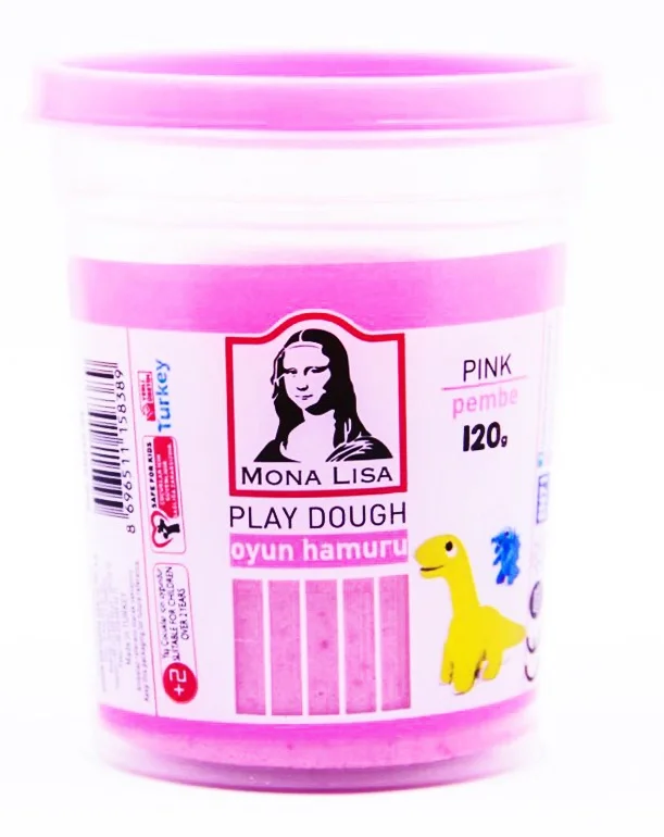 SÜDOR OYUN HAMURU 120 GR MONALİSA PEMBE SD240-09