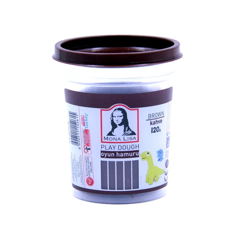 SÜDOR OYUN HAMURU 120 GR MONALİSA KAHVE SD240-05