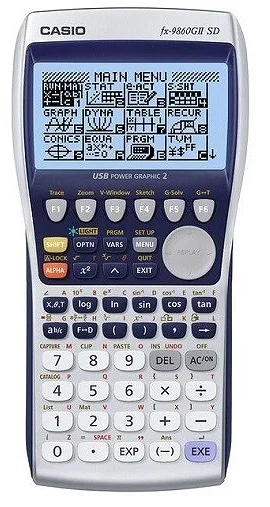 CASIO HESAP MAKİNESİ BİLİMSEL FX-9860GSD-S-DH