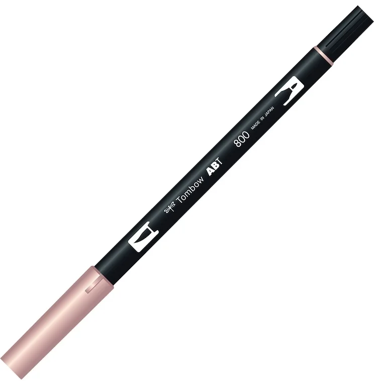 TOMBOW AB-T DUAL BRUSH PEN GRAFİK KALEMİ PALE PINK (800) T-AB-T 800
