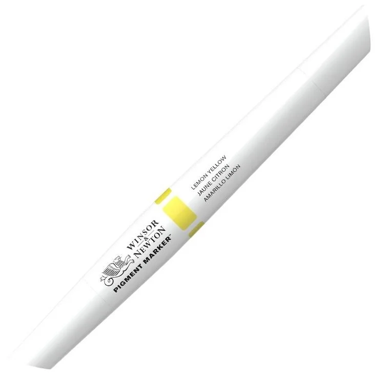 W&N PIGMENT MARKER LEMON YELLOW 346 WN-0202346