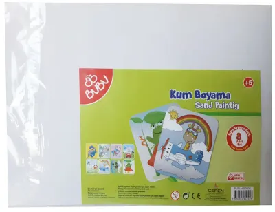 BU-BU KUM BOYAMA SETİ POŞETLİ BUBU-KB0006