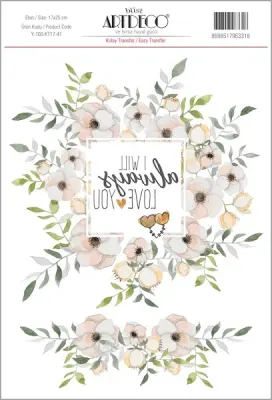 ARTDECO KOLAY TRANSFER 17x25 CM NO:41 Y-100-KT17-41