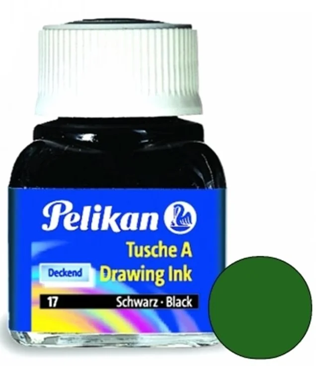 PELİKAN ÇİNİ MÜREKKEBİ 523 KOYU YEŞİL 201566