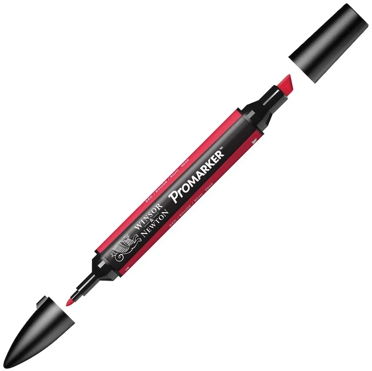 W&amp;N PROMARKER KALEM RED 209 (R666) WN-0203209