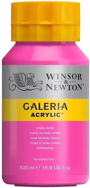 W&amp;N AKRİLİK BOYA GALERIA 500 ML OPERA ROSE 448 WN-2150448