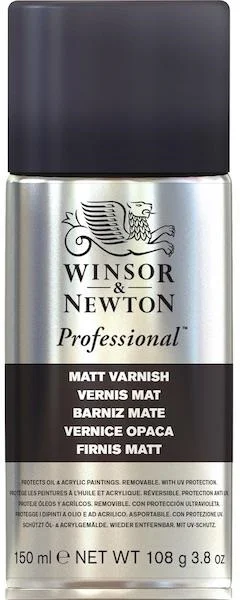 W&amp;N YARDIMCI MALZEME MATT VARNISH (MAT VERNİK) 150 ML SPREY WN-3034981