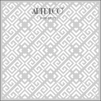 ARTDECO STENCIL 30x30 CM KİLİMLİ DESEN Y-100-ST121