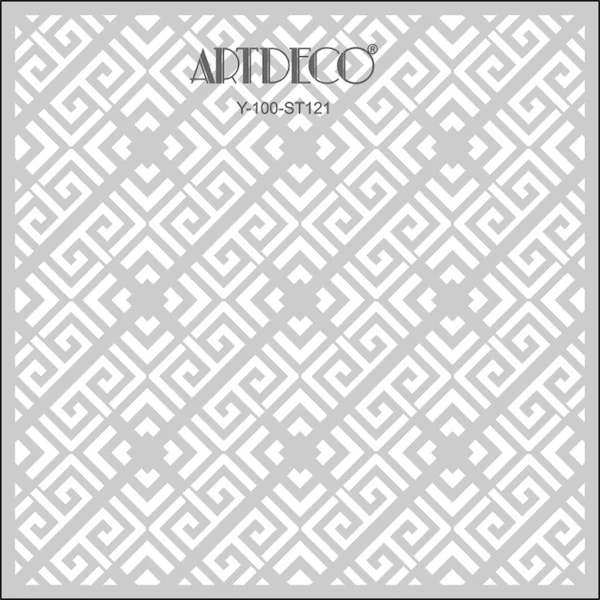 ARTDECO STENCIL 30x30 CM KİLİMLİ DESEN Y-100-ST121