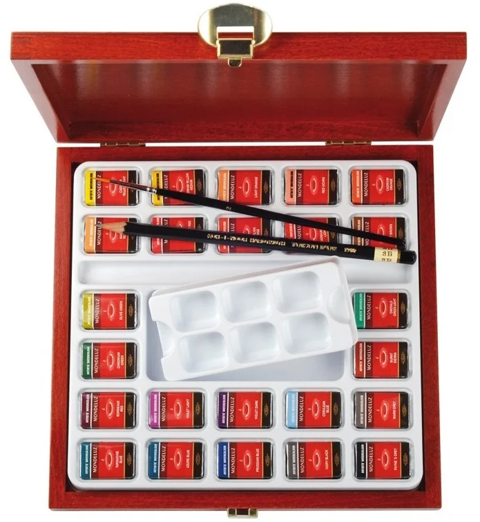 KOHINOOR SET ARTISTS AQUARELL COLOURS 24 0163-6S2405DK